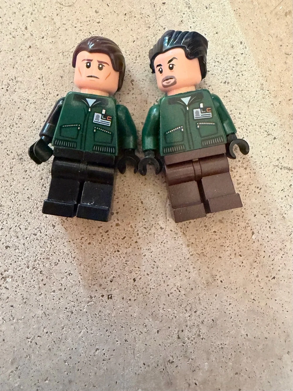 LEGO LexCorp Henchman minifigures Superman Batman